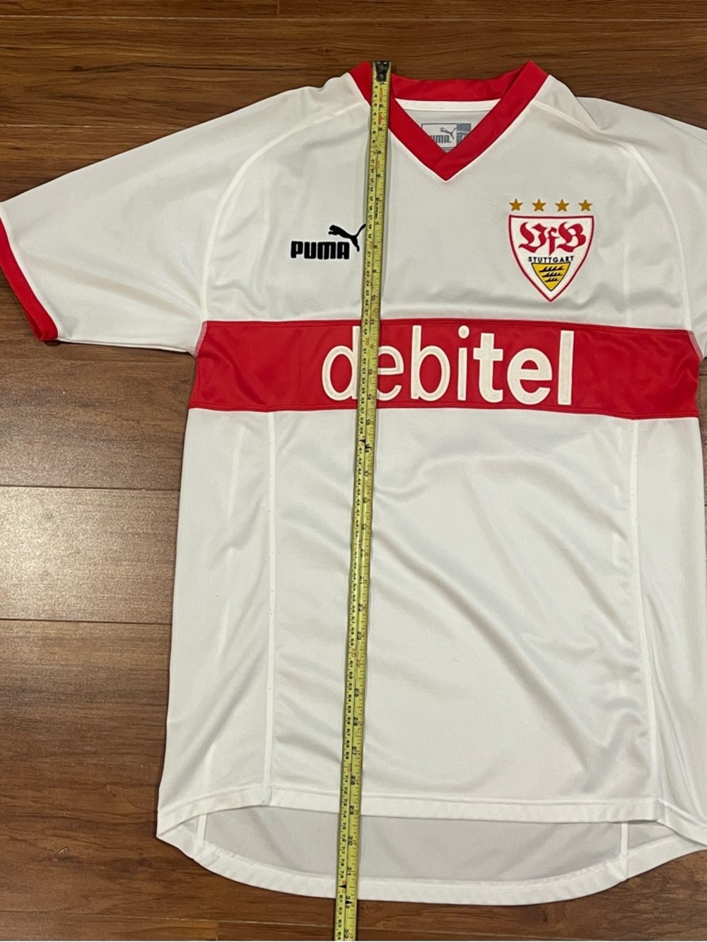 VINTAGE - VfB STUTTGART 2003/2004 Football/Soccer Jersey - Size Large - Picture 6 of 7